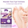 Foot Mask 2 Pack, Foot Peel Mask Callus Remover, Exfoliating Peeling Calluses Dead Skin, Callus Remover Foot Mask, Baby Soft Smooth Touch Feet-Men Women Exfoliating Foot Mask (Lavender)