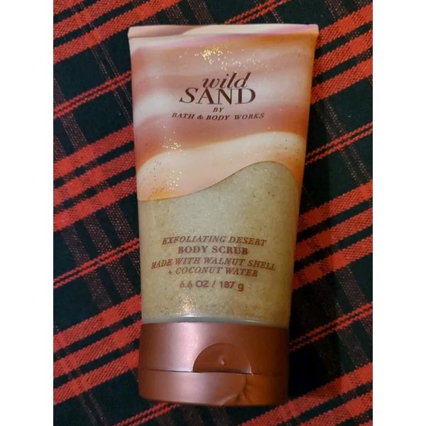 Bath & Body Works WILD SAND Exfoliating Body Scrub 6.6 oz.