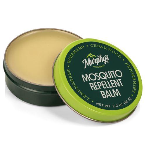 Murphy's Naturals Mosquito Repellent Balm (2oz) | Proven, Plant-Based Ingredients Like Cedarwood, Lemongrass and Rosemary | DEET Free | Made in USA | Great for Use in The Yard, Hiking and Camping
