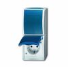 Busch-Jaeger 2601/6/20 EBW 53 Combination SCHUKO socket with Rocker Switch