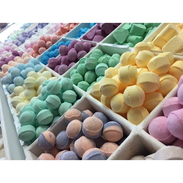 Mini Bath Bombs - 24 Fragrances - (ASSORTED SELECTION / 100 BATH BOMBS)