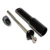 Handle Post Conversion Column for Bicycles, Normal Light Vehicles, Threaded Stem, Caliber Adapter (Black)