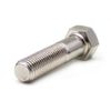Iron/Trivalent White [Small] Hex Bolt (Fine/Half Thread) M10 x 125 (2 Pack)