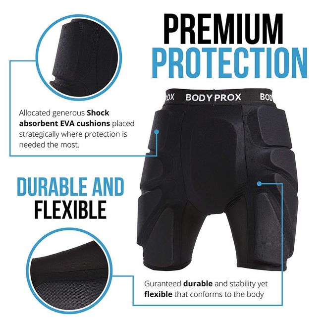 eva snowboard protector tailbone protective crash