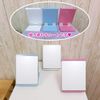 Mirror, Tabletop, Angle Adjustable, Compact, Makeup Mirror, Tabletop Mirror, Folding Mirror, Tabletop Mirror, Width 16, Height 22, Blue