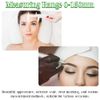 Eyebrow Stencil Ruler, Reusable Vernier Caliper for Measuring Eyebrow, Permanent Eyebrow Positioning Ruler for Makeup Cosmetic Measuring Eyebrow, 150mm DIY Eyebrow Ruler Template