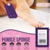 Glamza Foot Pumice Sponge Callus Exfoliate Stone Hard Skin Remove Pedicure Scrubber Pack of 4