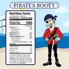 Pirate's Booty Aged White Cheddar Cheese Puffs, Gluten-Free, Kids Snacks, 4oz (12ct)