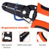 7.1" Multifunctional Wire Stripper Tool,Crimping, Cutting & Twisting Pliers for Electrical Work, DIY Projects & Home Construction,Electrician's Tool