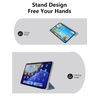 For Teclast T60 Plus 12 inch Tablet,Smart Case, Shockproof,Full Protection with Multi-Viewing Angles and Sleep/Wake Function,Grey