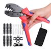 6Pairs Solar Crimping Tool Set Panel PV Cable Connectors Wire Crimper Pliers Kit