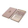 LAGUIOLE - Set mit 6 Steakmessern aus Nussbaumholz