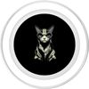 Steampunk Cat Wearing Vr Headset With Cat Ears PopSockets PopGrip for MagSafe