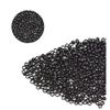 200 Pcs 2.5mm Copper Nano Rings Micro Links Rings Hair Beads for Hair Extensions Feather Extension (Black)
