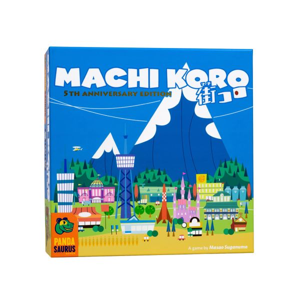 Pandasaurus Games Machi Koro Board Game | Japanese City Building Strategy Game | Fast-Paced Dice Rolling Game for Adults and Kids | Ages 8+ | 2-4 Players | Average Playtime 30 Minutes | Made