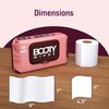 Booty Wipes Gentle Cleansing Wipes Aloe Vera Vitamin E Flushable 80 Count