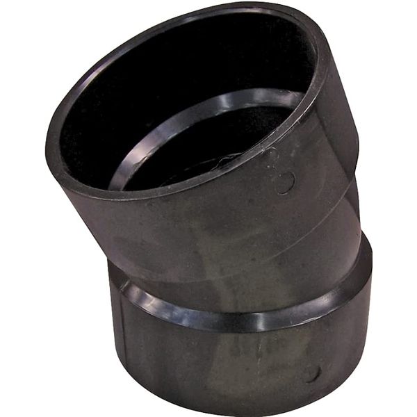 3 Inch ABS 22.5 Degree Elbow ABS Construction