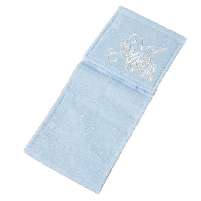 Senko Clear Rose Paper Holder Cover Light Blue 67146