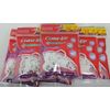 New ! 6 X 60 counts  Close-Up Precision Floss Picks w/ Flouridex Thread