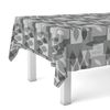 Martina Home Tablecloth Oilcloth Pull Grey 140 Round