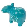 Global Crafts Blue Soapstone Hippo
