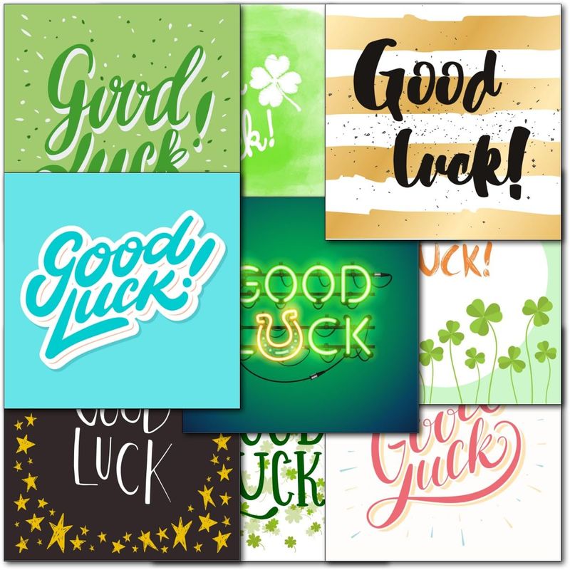 doodlecards Pack 10x Mixed Good Luck Cards. Multipack New Job, Exams ...