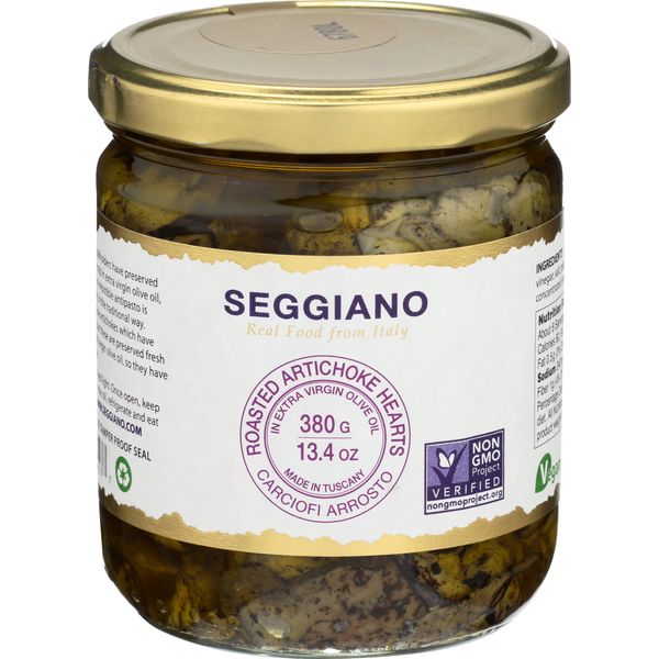 Seggiano, Roasted Artichoke Hearts, 13.4 oz