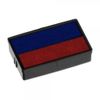 COLOP E/10/2 Blue/Red Replacement Pad - Single