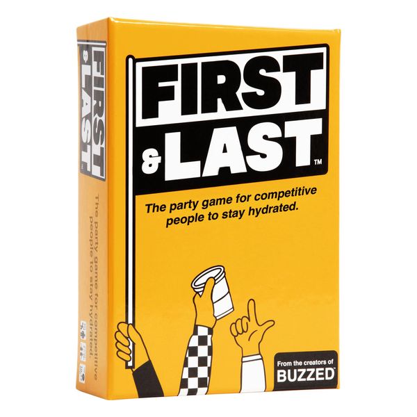 WHAT DO YOU MEME? First & Last - The Competitive Drinking Game for Adults by Buzzed