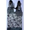 Chess Print. Catheter Night Bag Holder with a Handle.100% Cotton. Patchwork Quality.