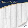 3 Sheets Self-Adhesive Wall Cladding for Dollhouse 1:12 Scale (White Board Wall)