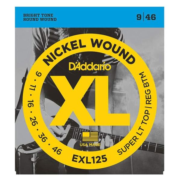 String Set for Electric Guitar String Daddario EXL125