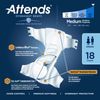 Attends Briefs with Overnight Protection, Medium (CS/72)