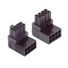 chenyang 2 Pack ATX 8Pin 90 Degree Angled GPU Graphics Card Power Connector Adapter