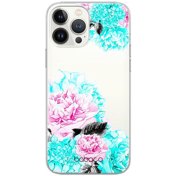 ERT GROUP mobile phone case for Huawei P30 original and officially Licensed Babaco pattern Flowers 002 optimally adapted to the shape of the mobile phone, partially transparent