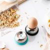 Boiled Egg Shell Egg Piercer Stainless Steel Needle Egg Hole Handy Accessory Bakery Kitchen Tool (Black)