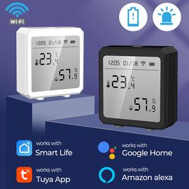 Tuya ZigBee Smart Thermometer Hygrometer Wireless Bluetooth Outdoor  Thermometer Smart Home Temperature and Humidity Sensor Smart Home Security