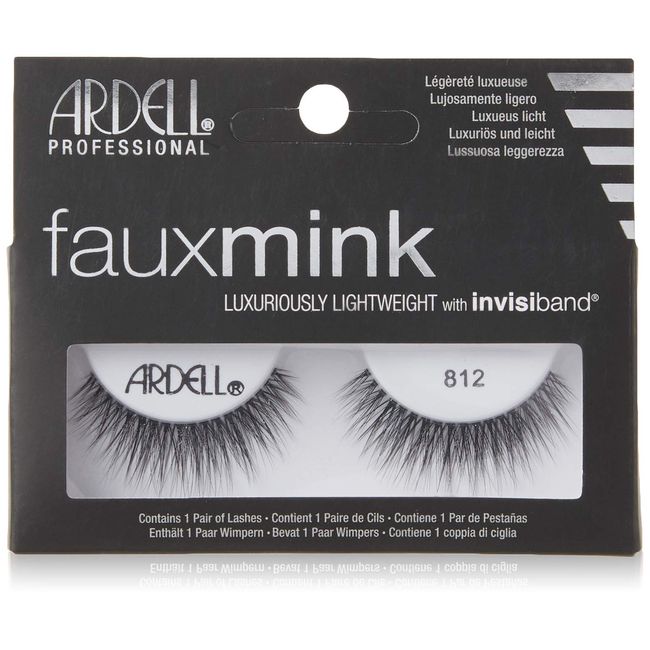 Ardell Faux Mink Eye Lashes 812 Black