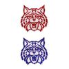 Arizona Wildcats Glitter Tattoo 4-pack