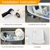 2 Pack Universal Front Mount Toilet Handle Tank Flush Lever Replacement Handle
