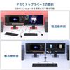 USB Switcher, 2 in 2 Output, USB-A Switcher, Share Keyboard, Mouse, Printer, Scanner, Webcam and More with 2 USB Cables