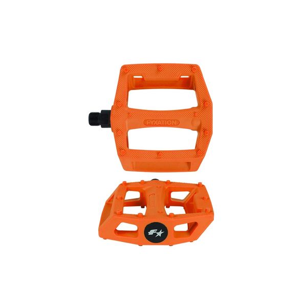 Fyxation Gates BMX Platform Pedal, Orange, Standard