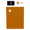 Magna Visual 3/4" Orange Magnetic Star Indicators 20 Pack