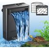 Turtle Tank Filter Aquarium Filter Power Adjustable 30-75 Gal. 290 GPH Large Int