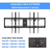 Fit Wood Studs/Brick/concrete Wall Fixed TV Wall Mount Bracket for 32-85in TVs