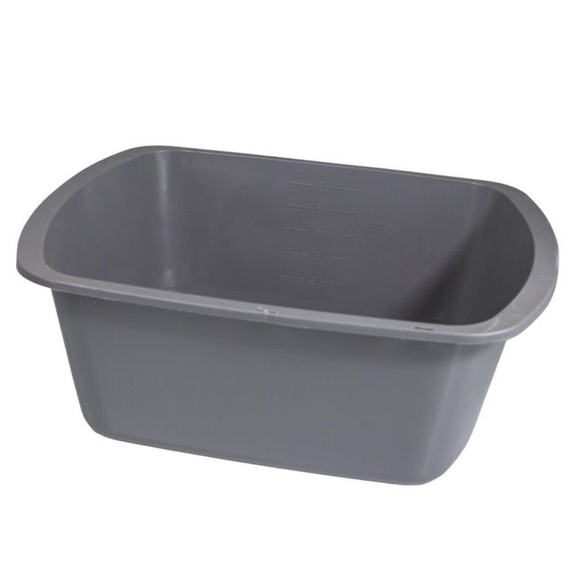 Vakly Gray Wash Basins, Pack of 1