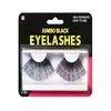 Electric Party Jumbo Black Eyelashes, Self Adhesive, 1 Pair