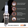 Autolite Iridium XP Automotive Replacement Spark Plugs, XP606 (4 Pack)