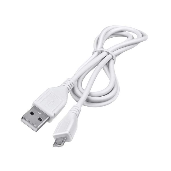 ABLEGRID 5ft White Micro USB Power Charging Cord Cable for Nitecore HC90 Head Lamp Series LED Flashlight
