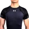 Kuangmi Double Shoulder Support Brace Strap Wrap Neoprene Protector,XL
